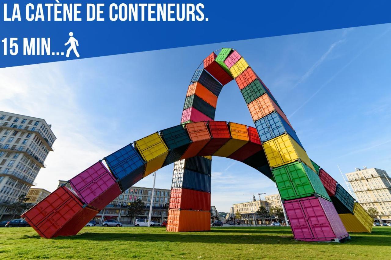 Fibre - Le Haussmann Lh - B'Pam Lägenhet Le Havre Exteriör bild